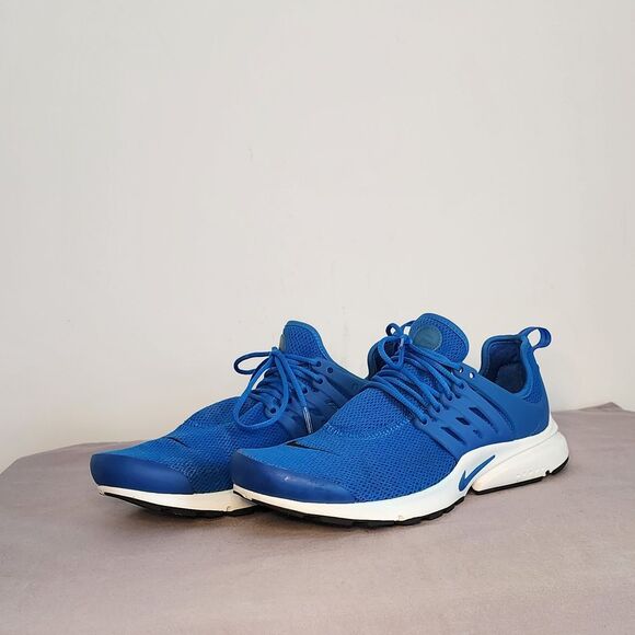 Nike Air Presto Athletic Running Shoes Mesh Breathable Royal Blue Sneakers - Picture 9 of 9